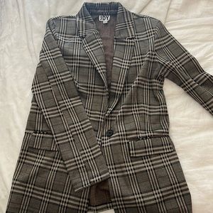 ASOS plaid blazer